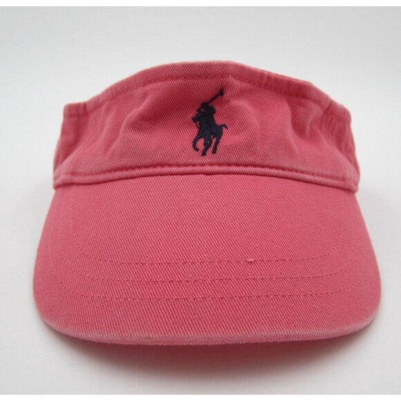 Women Polo Ralph Lauren Pink Embroidered Adjustable Hat (B) - Picture 1 of 6